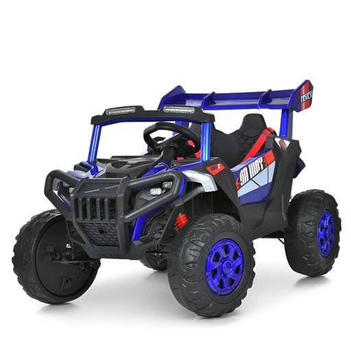 Дитячий електромобіль баггі Bambi Racer M 6347EBLRS-4 з пультом керування, синій (2076644)