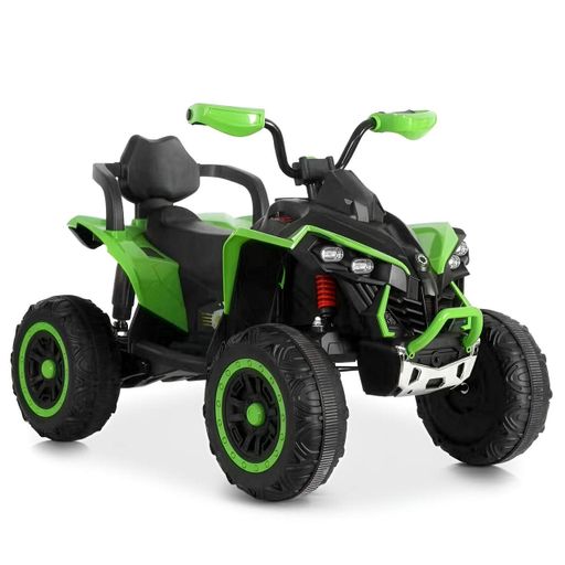 Детский квадроцикл Bambi Racer M 6381EBLR-5 с пультом управления, зеленый (2076653)