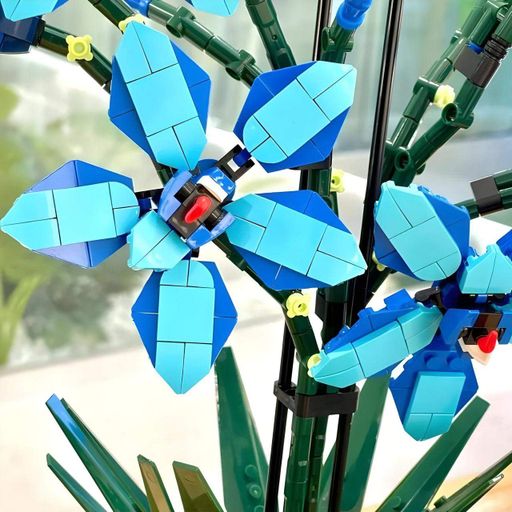 3D конструктор Flowers Голубая орхидея на 1097 деталей (25-127) (2076800)