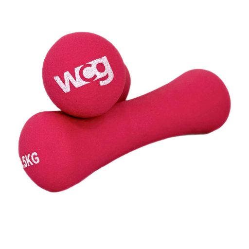 Неопренові фітнес гантелі WCG по 0,5 кг (2х0,5) (2076889)
