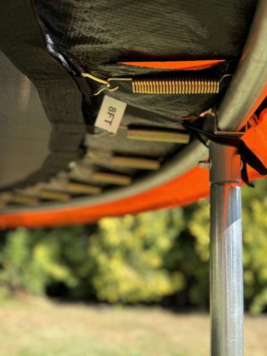 Батут WCG 245 см із внутрішньою захисною сіткою та LED підсвіткою 8FT (2076989)