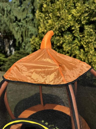 Дитячий батут із захисною сіткою WCG Pumpkin (2076993)