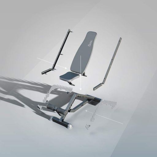 Регулируемая скамья для тренировок WCG Defender (2077021)