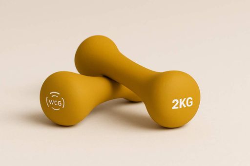 Неопреновая фитнес гантель WCG 2 кг (2077037)