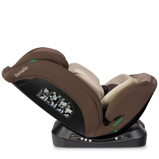 Дитяче автокрісло Lionelo AART I-SIZE BEIGE CHOCOLATE (2077336)