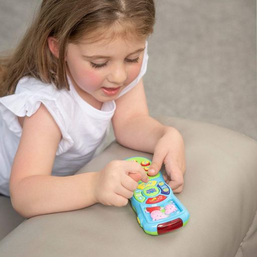 Розвиваюча іграшка "Мій перший пульт" Peppa Pig 1500025, 3 мелодії, 2 звуки (2077377)