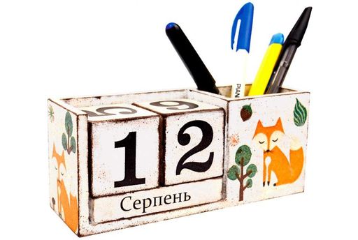 Набір для творчості "Декупаж" (D-001/1) Вічний календар-підставка Умняшка (2079190)