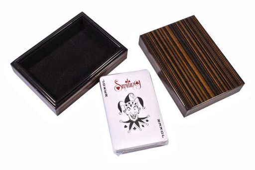 Колода карток Duke в дерев'яній скриньці 10.5х7.5 см (B14L) (2079203)