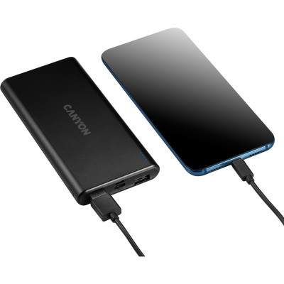 Батарея універсальна Canyon PB-106 10000mAh Input 5V/2A, Output 5V/2.1A(Max) (CNE-CPB1006B) (2079285)