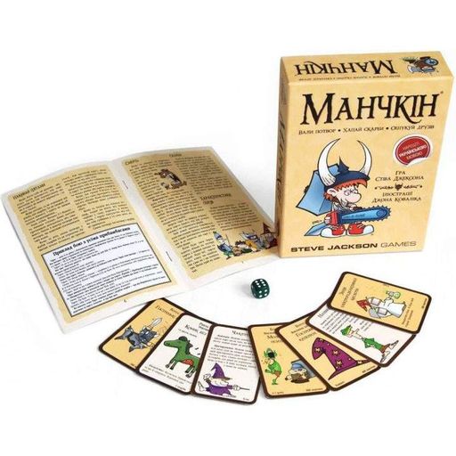 Настільна гра "Манчкін" Третя Планета 010039 Третья Планета (2080377)