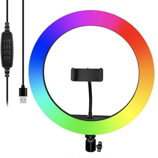 Кільцева RGB лампа 30 см MJ 300 Soft Ring Light (2080449)