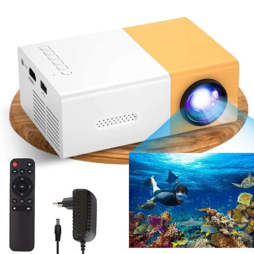 Портативний проектор Full HD з динаміком + пульт YG300 (2080496)
