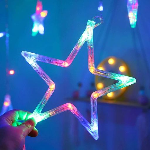 Гірлянда Штора, від мережі, 3м, 200LED, Мультицвет UKC (2080584)