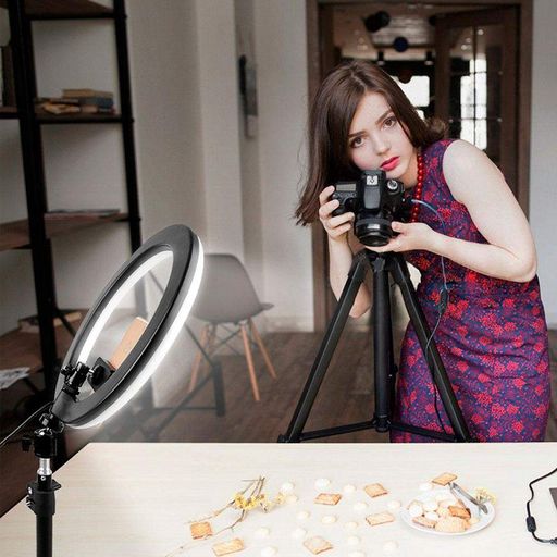 Кільцева LED лампа Ring Fill Light QX-300 Ring Light (2080603)