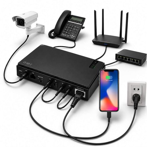 Джерело безперебійного живлення UPS для роутера DC1018P 12000mAh MA440 / Безперебійник ДБЖ для роутера Digital (2080705)