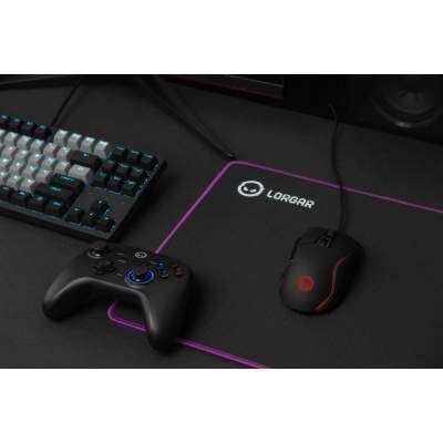Килимок для мишки Lorgar Main 313 Black/Purple (LRG-GMP313) (2080761)