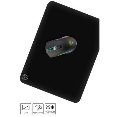 Килимок для мишки YENKEE YPM 47 Speed Top L Black (45015888) (2080880)