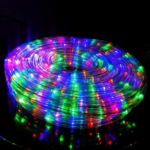 Гірлянда Дюралайт від мережі, 10м, ROPE-LIGHT G-38, Різнокольорова (2080929)