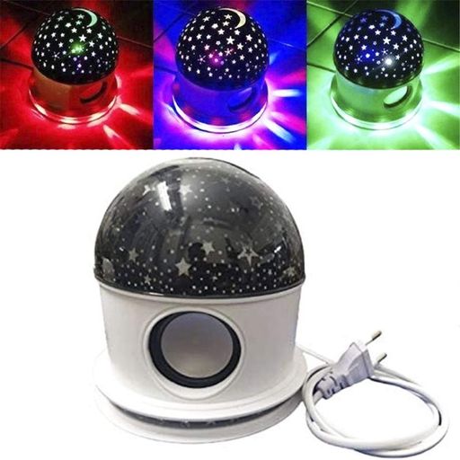 Музичний нічник "Зоряне небо" з RGB підсвічуванням та Bluetooth (2080933)
