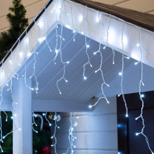Гірлянда Бахрома, від мережі, 5м, 120LED, Білий (2080988)
