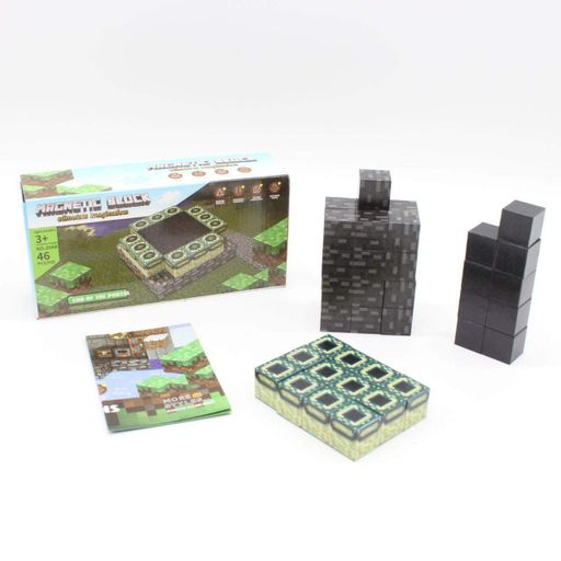 Магнітний конструктор для дітей 46 деталей, Magnetic Block (2081024)