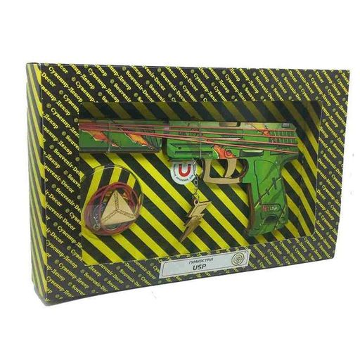 Зібрана модель Гумкостріл BOX "USP suture" USP-SUT Сувенір-декор (2081038)