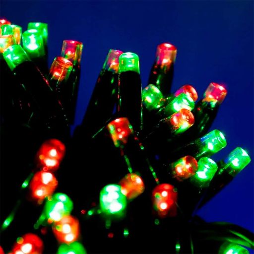 Світлодіодна гірлянда M-2 MULTI, від мережі, 10м, 100LED, Різнокольорове (2081099)