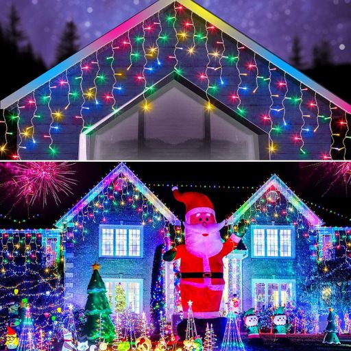Гірлянда Штора від мережі, 6м, 100LED, Різнокольоровий (2081312)