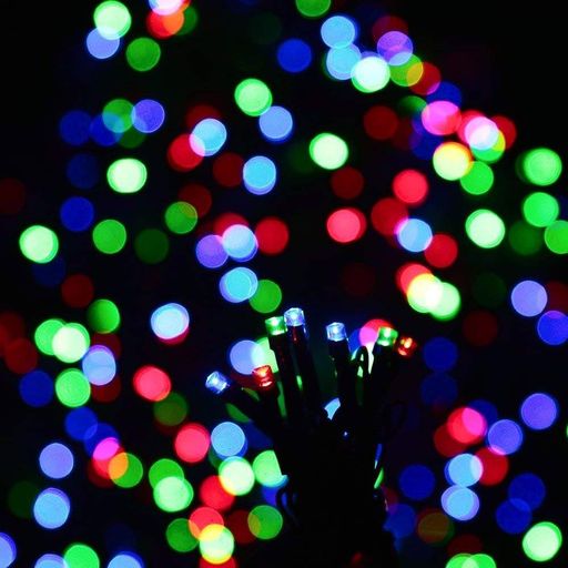 Світлодіодна гірлянда Нитка, від мережі, 18м, 350LED, Різнокольоровий (2081332)