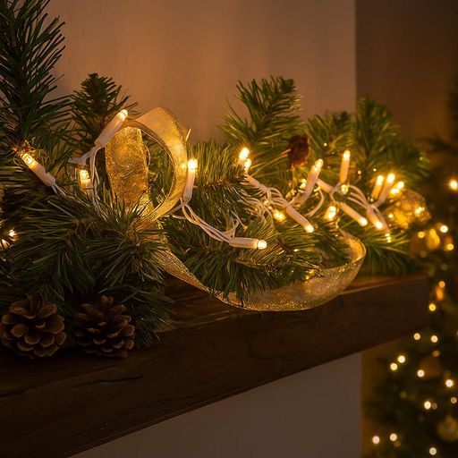 Вулична гірлянда Нитка від мережі, 5м, 80 LED, Теплий Білий (2081354)