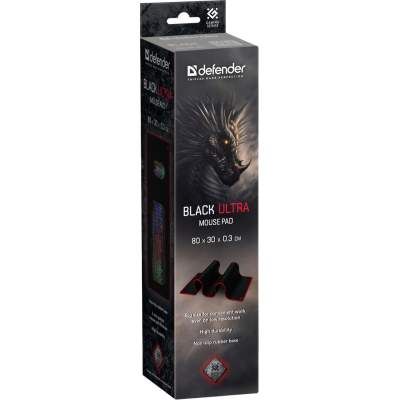 Килимок для мишки Defender Ultra Black (50561) (2081504)