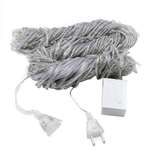 Гірлянда Штора Водоспад, від мережі, 2х1,5м, 320 LED, Різнобарвний (2081517)