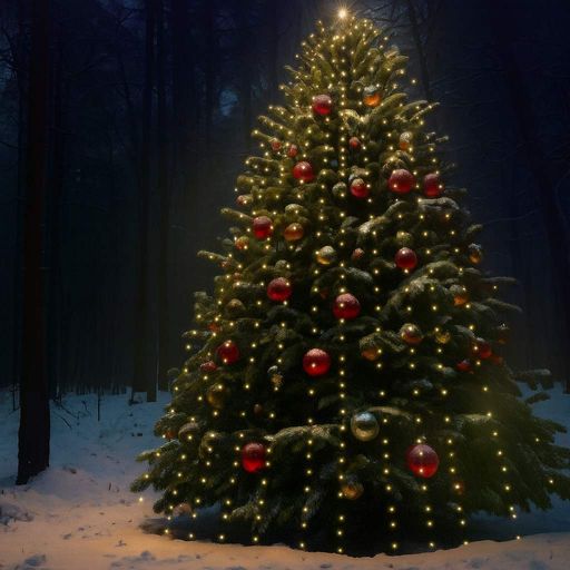 Гірлянда Кінський хвіст від USB, 2 м, 10 ниток, 200 LED, Теплий білий (2081565)