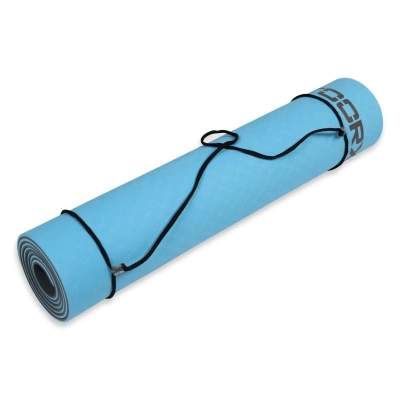 Килимок для йоги Toorx Professional TPE 183 х 60 х 0,6 см Burgundi/Perla (MAT-184) (931142) (2081601)