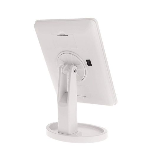 Квадратне настільне дзеркало з підсвіткою LED Smart Touch Mirror для макіяжу (2081602)