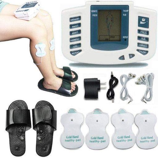 Масажер Digital Therapy Stroke Slimming JR-309 з електронним блоком управління ∙ Масажні тапочки JR-309 міостимуляція стоп і всього тіла (2081649)
