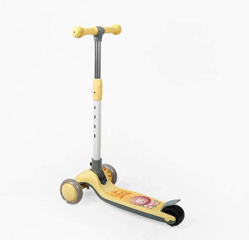 Самокат триколісний Skyper SR-664 PU Жовтий (191580) (2081934)