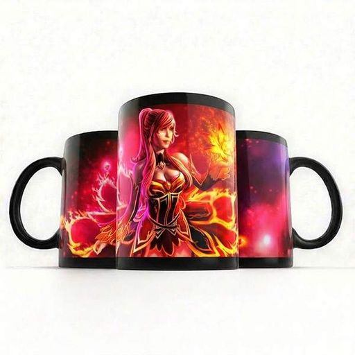 Кухоль Orca Гра Dota 2 Lina 330 мл Чорний (0360) (2081966)