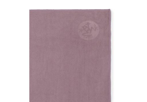 Йога-рушник для рук Manduka eQua Hand Towel Elderberry 67x40 см Світло-фіолетовий (23754) (2082483)