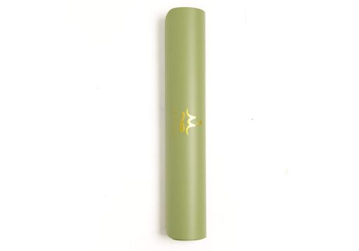 Килимок для йоги Rao Vimal Gold Mandala OM 185x68x0.4 см Оливково-зелений (23371) (2082495)