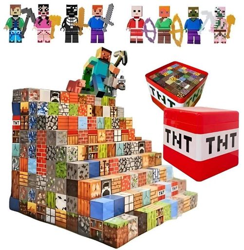 Дитячий магнітний конструктор-головоломка Magnetic Puzzle 240 деталей Різнокольоровий (2104619372) (2082550)