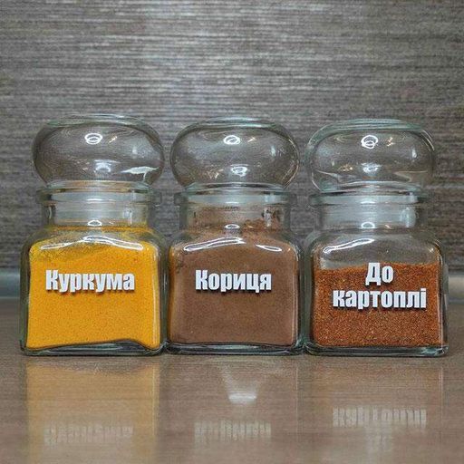 Набор баночек для хранения специй, стекло 20 шт. (BS-G16) (2083025)