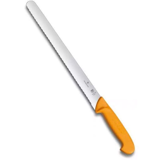 Ніж для нарізання сала Victorinox Swibo Larding 30 см Жовтий (5.8443.30) (2083948)