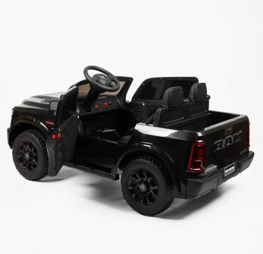 Дитяча машина електрична Joy RAM RM-69-1 2x45W 24V5Ah Чорний (191588) (2083995)