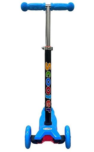 Дитячий триколісний самокат Scooter Maxi Максі 16 Синій (2104619544) (2084045)