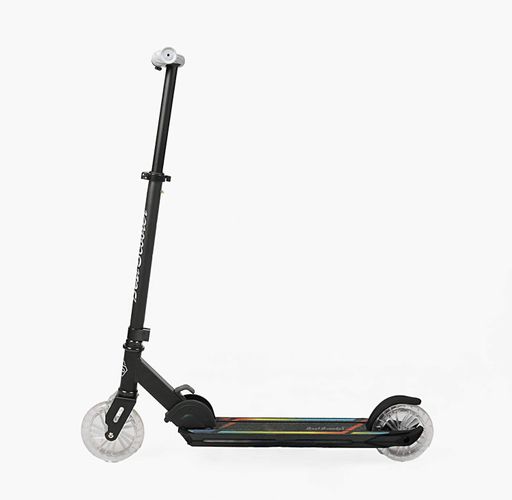 Самокат двоколісний Best Scooter L-627 Чорно-сірий (193223) (2084253)