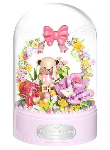 Конструктор No Brand Pink Cutie Sweet Teddy Bear 359 деталей Різнокольоровий (2104619318) (2084349)