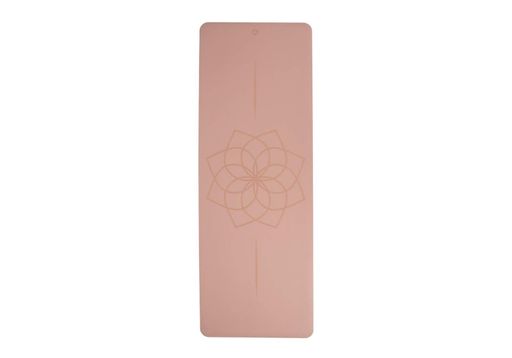 Йога-мат Bodhi Phoenix Lotus Rose 185x66x0.4 см Рожевий (24229) (2084353)