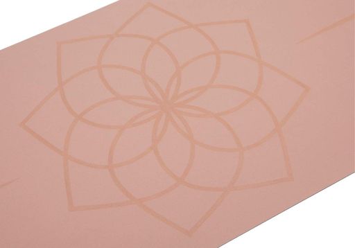 Йога-мат Bodhi Phoenix Lotus Rose 185x66x0.4 см Рожевий (24229) (2084353)