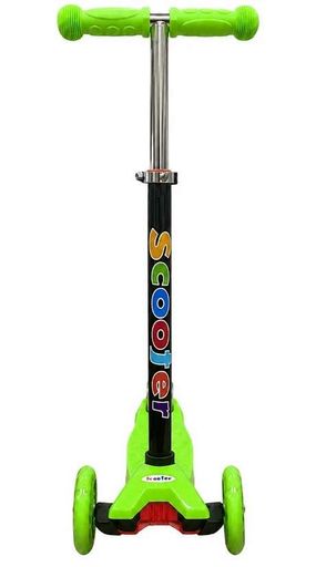 Дитячий триколісний самокат Scooter Maxi Максі 16 Зелений (2104619545) (2084422)
